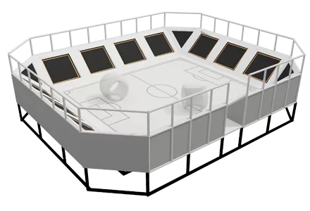 Wettkampf-Trampolin A