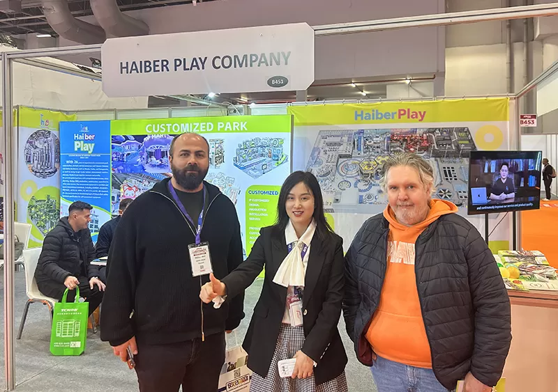 Haiber Play entfacht spielerische Leidenschaft in ganz Eurasien auf der Messe in der Türkei