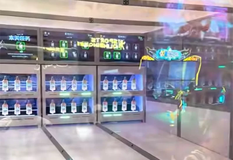 Wun Park präsentiert unseren hochmodernen Arcade-Automaten mit echter Kugelschießerei!