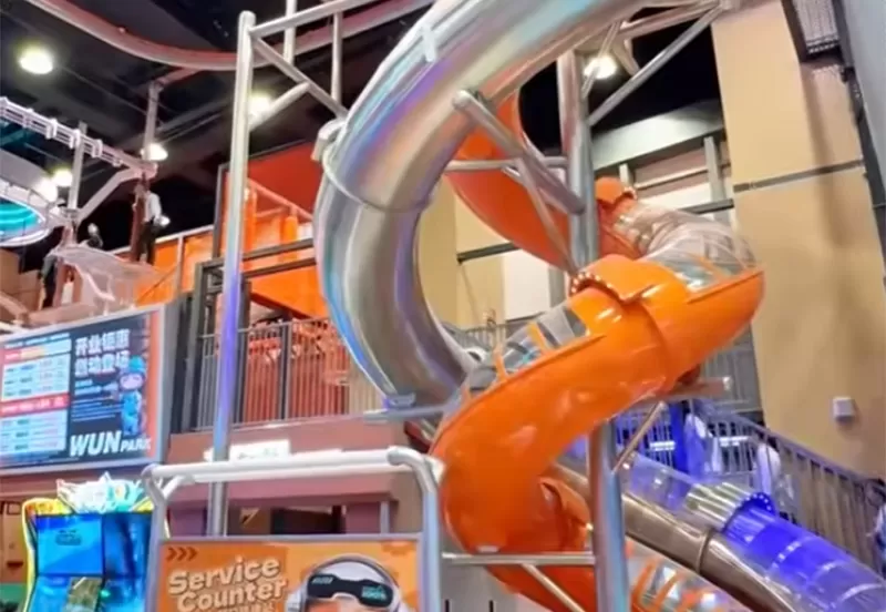 WUN PARKs Spirale aus Edelstahl