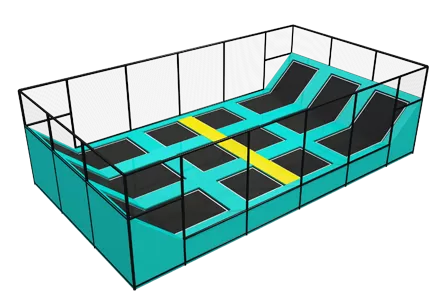 Trampolin-Dodgeball